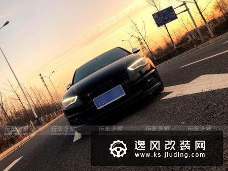 奥迪A3改装“黑武士”大片 精气神小钢炮