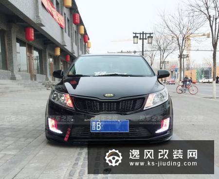 用自己心爱的起亚K2改装车做婚车，不是最豪华却最特别