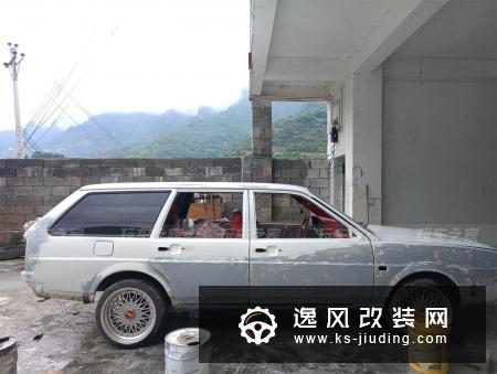 90后钟爱瓦罐车，入手桑塔纳旅行版翻新改装