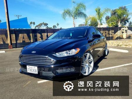 新蒙迪欧改装气动案例 20寸轮毂加持回头率更高
