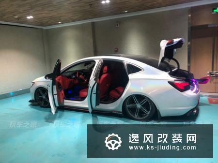 车友提别克威朗三厢版，不甘平庸改装全网首例气动低趴案例