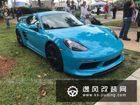 首例保时捷718 Cayman改装气动避震 低趴气质不输911