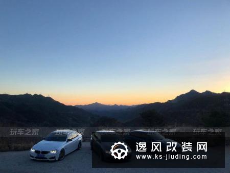 宝马3系整车改装案例 酒喷大中冷装车