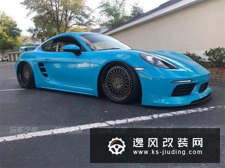 首例保时捷718 Cayman改装气动避震 低趴气质不输911