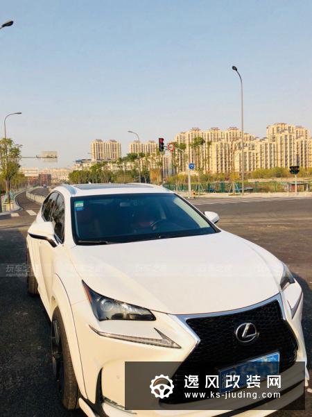 雷克萨斯NX200t改装aimgain宽体包围 20寸霸气轮毂