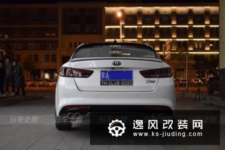 全国首台16款气动起亚K5，喜欢改装但从不扰民