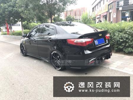 用自己心爱的起亚K2改装车做婚车，不是最豪华却最特别