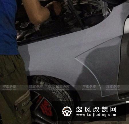 车友手动打造 独一无二的奔驰C级改装车