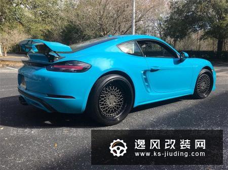 首例保时捷718 Cayman改装气动避震 低趴气质不输911