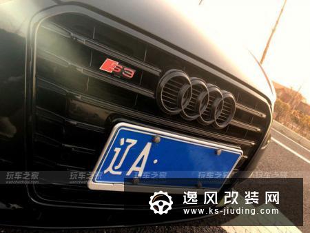 奥迪A3改装“黑武士”大片 精气神小钢炮
