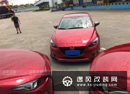昂克赛拉2.0L两厢版改装案例  走心的改装更耐看