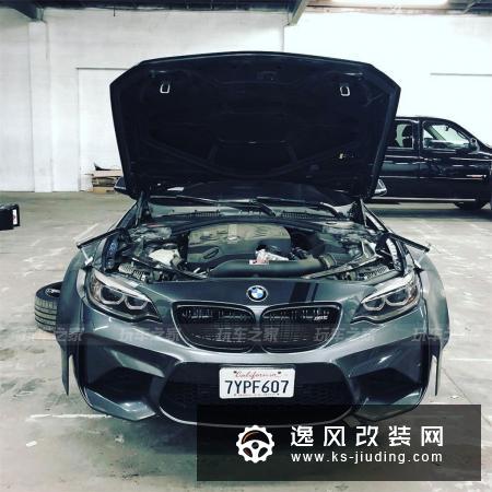 宝马M2改装宽体后颜值秒杀超跑 看着更有驾驶欲望了