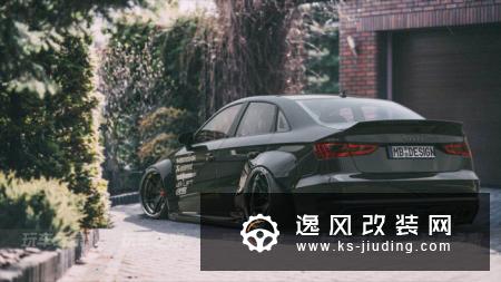 买了三辆奥迪后，成都车友改装了一辆外八倾角的奥迪A3