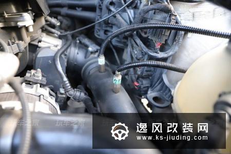 宝马3系整车改装案例 酒喷大中冷装车