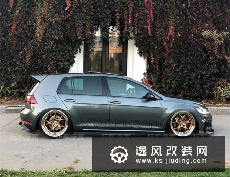 高尔夫GTI 7.5代刷二阶，改装气动避震兼顾姿态