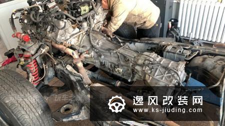 陈田卖拆车发动机5700变速箱分动箱