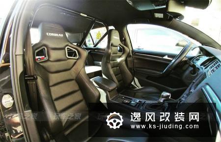 高尔夫R改装宽体后，终于能说这车要50万了