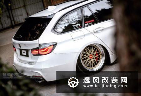 30万打造最美宝马328i旅行车，车主对改装有着深入骨髓的爱