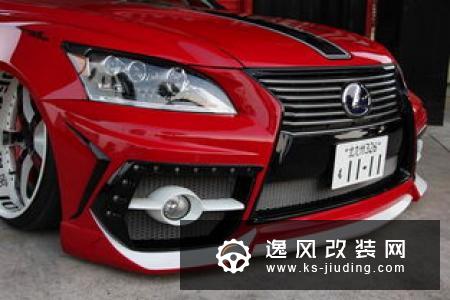 全新雷克萨斯ES天生适合玩低趴 改装后气场十足