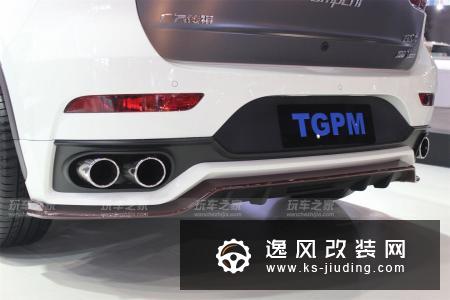 传祺GS4觅影者改装车实拍 个性碳纤维/外观运动化