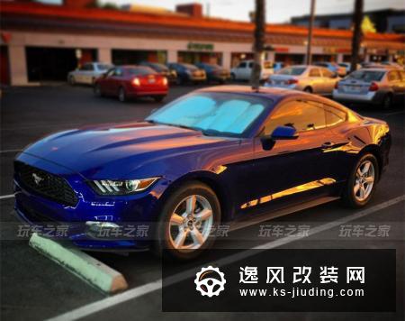 美式肌肉跑车玩低趴 福特Mustang改装后更帅了