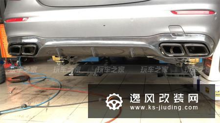 奔驰新E级改装案例 花费十万内外兼修