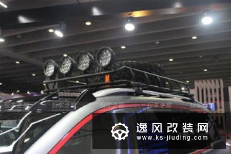 广汽传祺GS8重度改装升级 实拍GS8拓域者越野车