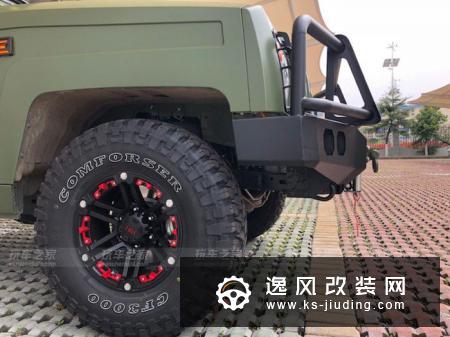 这才是硬派越野SUV，北汽勇士三门六座版改装案例