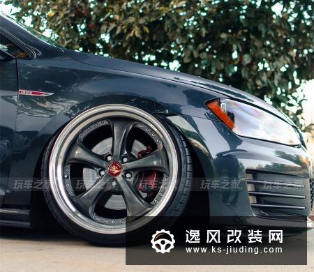 从四代换到七代高尔夫GTI，改装完美贴地卡边姿态