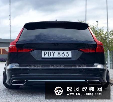 还在等全新沃尔沃V60上市？全球首例低趴改装已经出来了