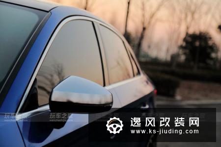 奥迪A3 1.4T改装案例 极光蓝S3外观达成