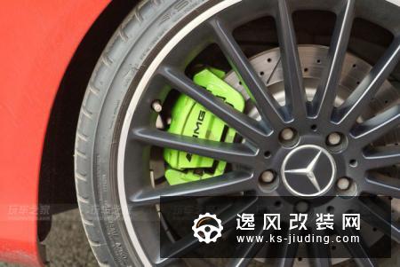奔驰AMG CLA45改装案例 全车法拉利红的碳纤维毒物