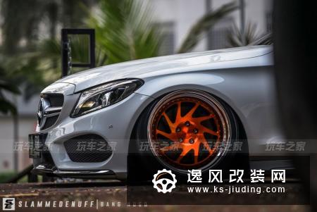 奔驰C300 Coupe姿态改装案例，打造最美轿跑