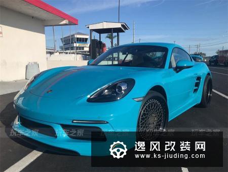 首例保时捷718 Cayman改装气动避震 低趴气质不输911
