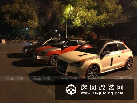 买了三辆奥迪后，成都车友改装了一辆外八倾角的奥迪A3