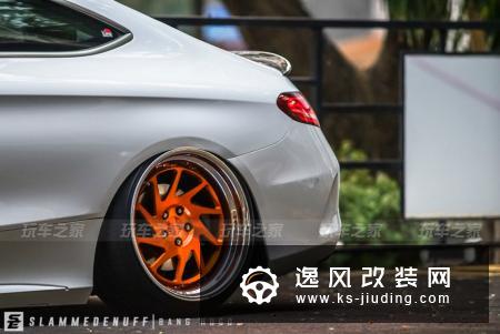 奔驰C300 Coupe姿态改装案例，打造最美轿跑