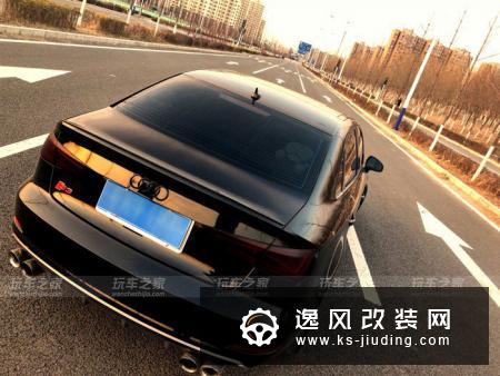 奥迪A3改装“黑武士”大片 精气神小钢炮