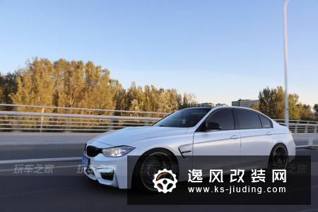 宝马3系整车改装案例 酒喷大中冷装车