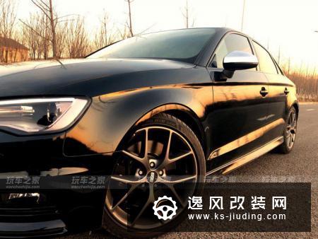 奥迪A3改装“黑武士”大片 精气神小钢炮