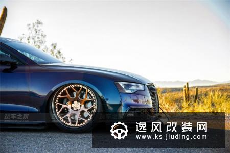 不一样的奥迪S5改装 女生玩起Supreme/LV主题无人能敌