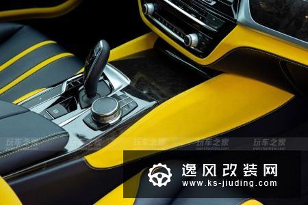 深圳车友投入20多万玩改装，打造骚包“孔雀蓝”宝马新5系(G38)