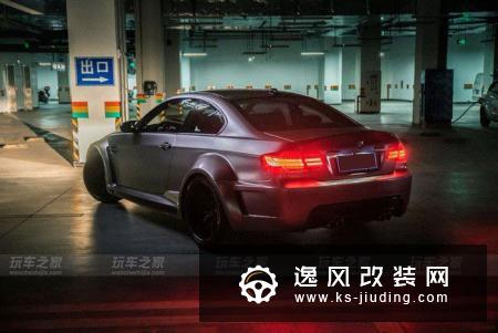 卖了A45入手宝马E92 M3，改装GTRS3宽体后车身比陆巡还宽