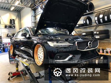 还在等全新沃尔沃V60上市？全球首例低趴改装已经出来了