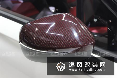 传祺GS4觅影者改装车实拍 个性碳纤维/外观运动化