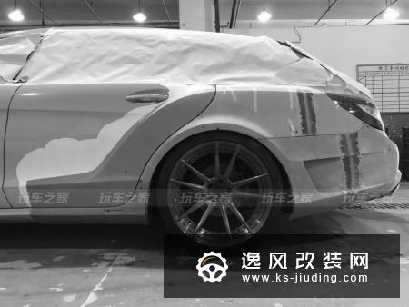 宽体绿魔 奔驰CLS猎装版改装之路