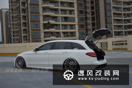 瓦罐魅力，奔驰C200旅行版姿态改装案例