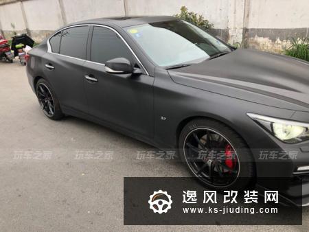 英菲尼迪Q50L2.0T改装后继续改,网友:改装的钱也够上XX车了