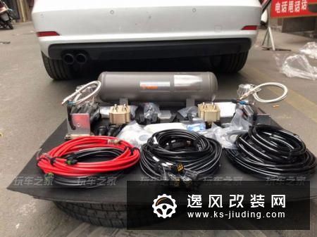 买了三辆奥迪后，成都车友改装了一辆外八倾角的奥迪A3