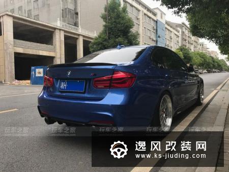 玩车离不开老婆的支持，宝马320i一年改装总结，BBS LM上身