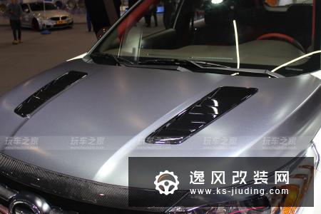 传祺GS4觅影者改装车实拍 个性碳纤维/外观运动化